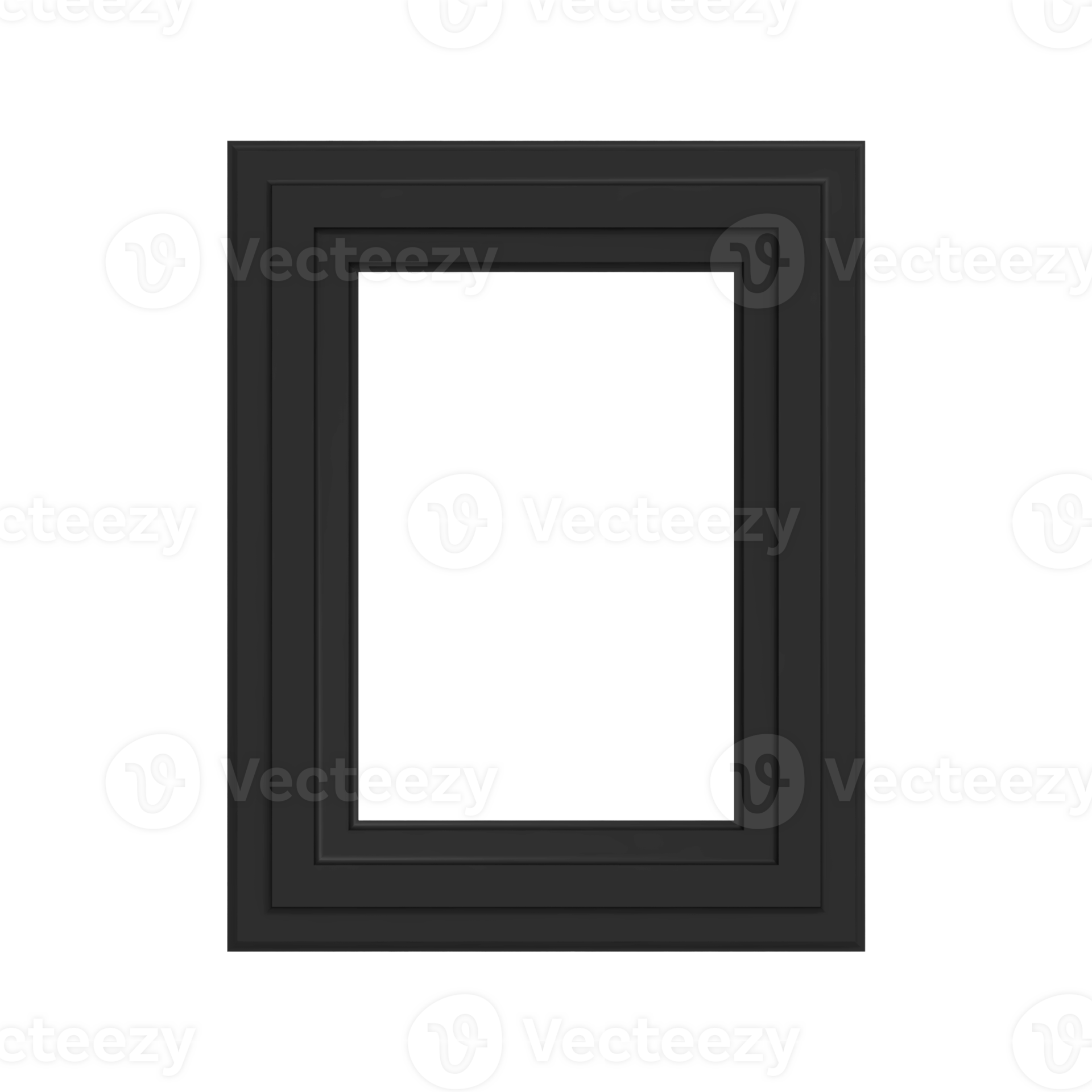 black picture frame 24382412 PNG