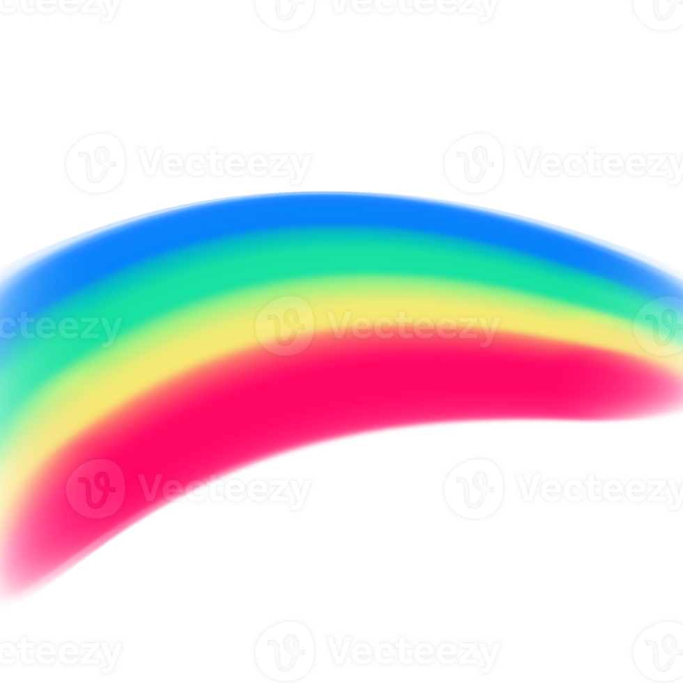 rainbow colorful effect png