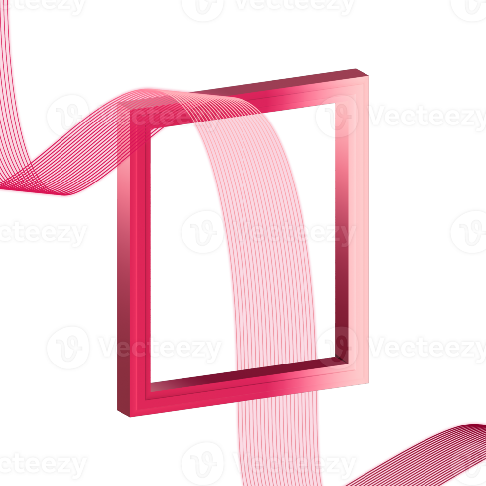 red frame with lines png