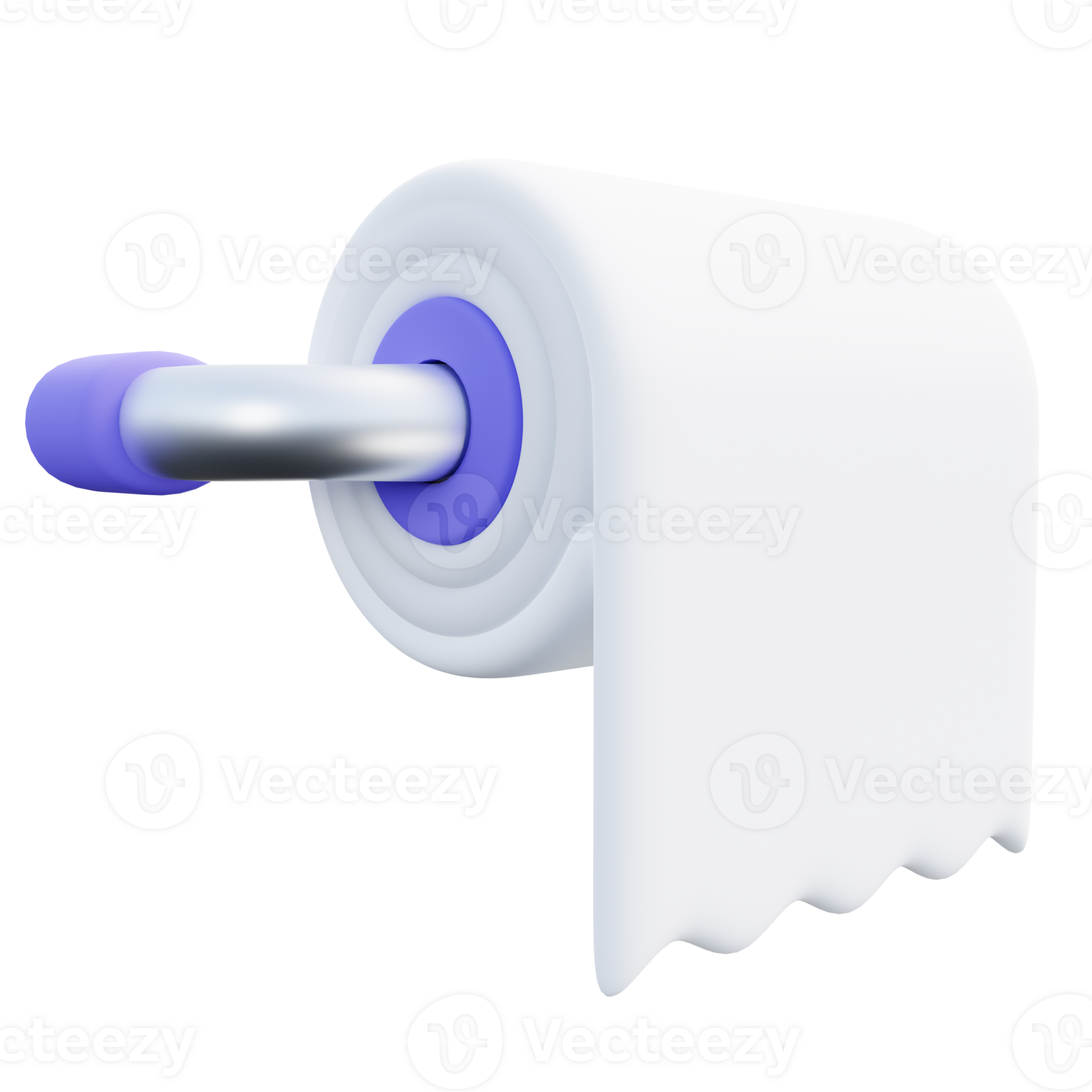 3d Illustration of Toilet Tissue 24382498 PNG