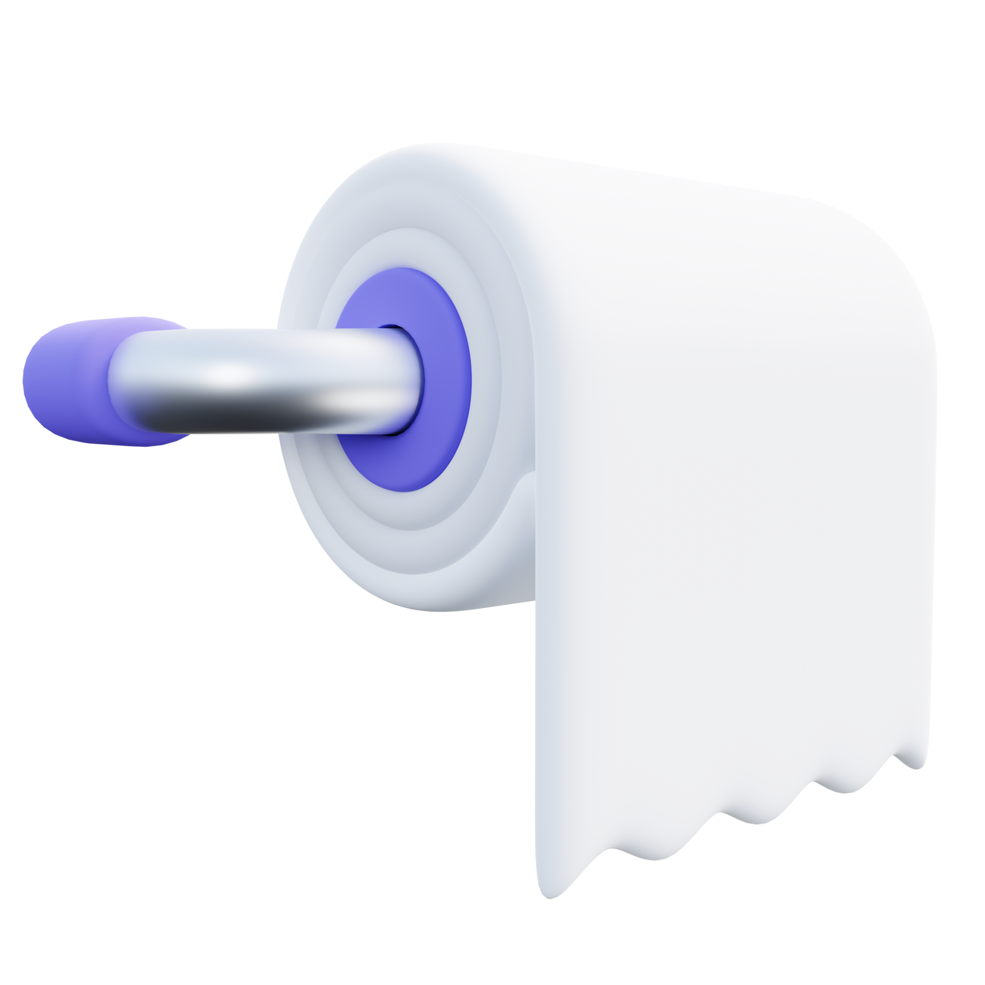 3d Illustration of Toilet Tissue 24382498 PNG