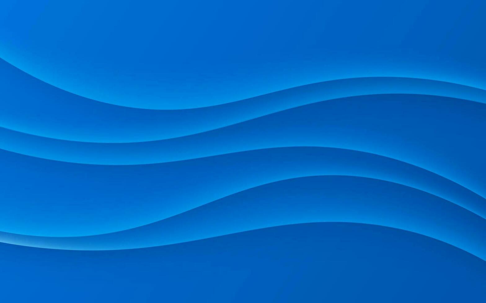 minimal abstract dynamic blue gradient color fluid, liquid wavy shape geometric composition background. eps10 vector