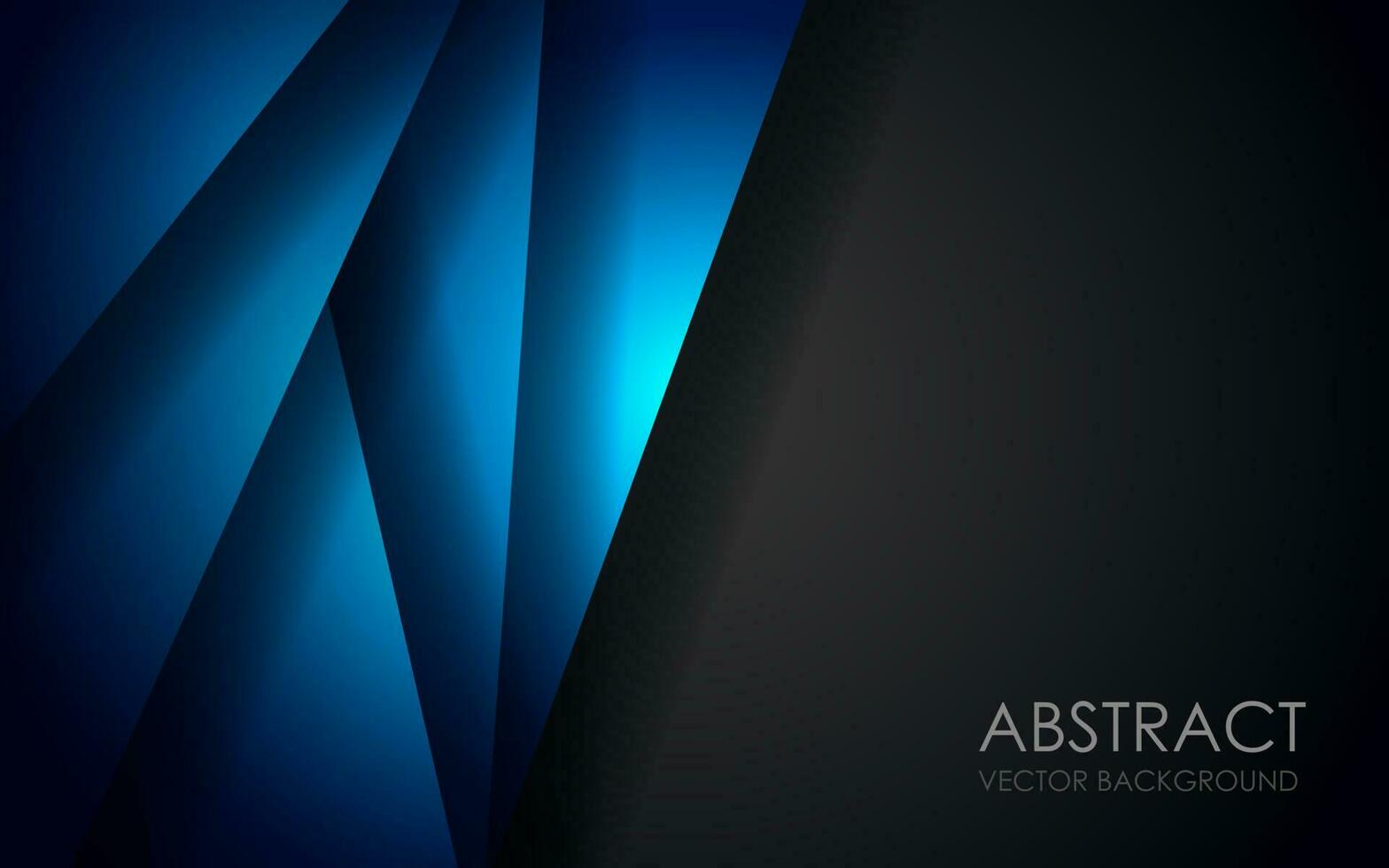 Abstract blue triangle overlapping layers geometric shapes background a combination. eps10 vector