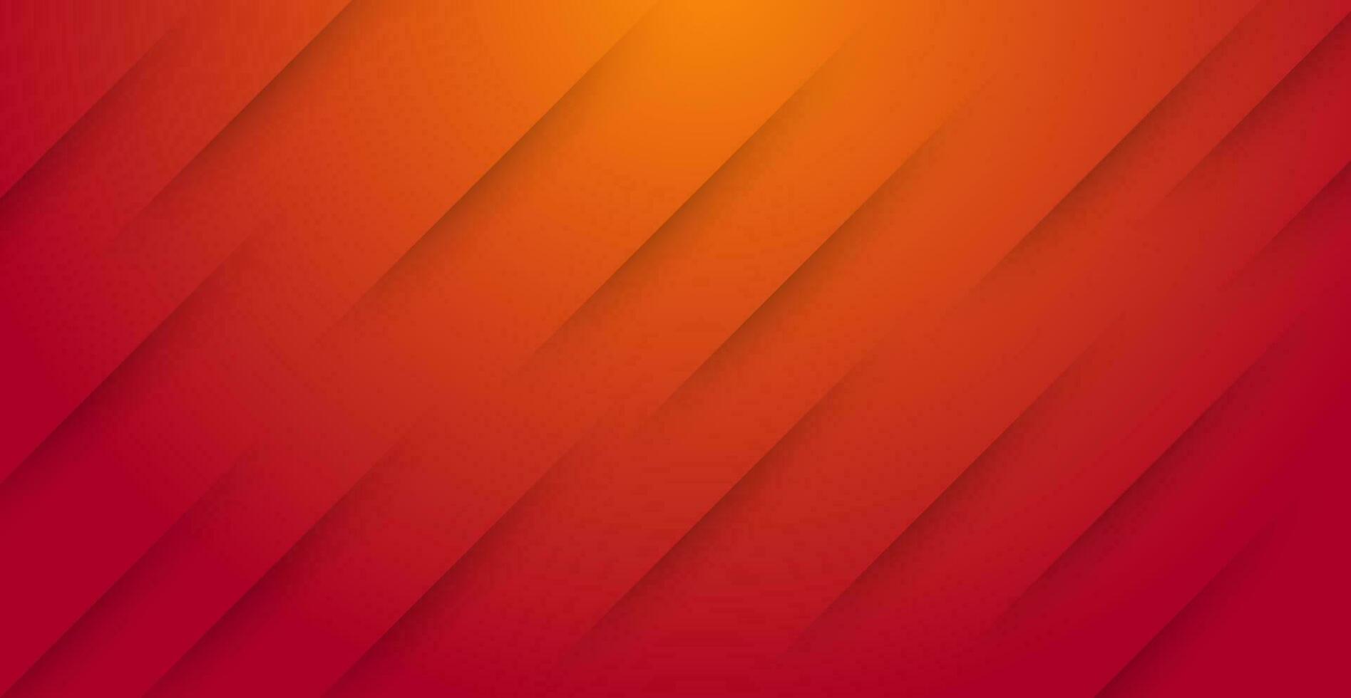 dynamic abstract modern red orange diagonal stripe with shadow and light background.eps10 vector