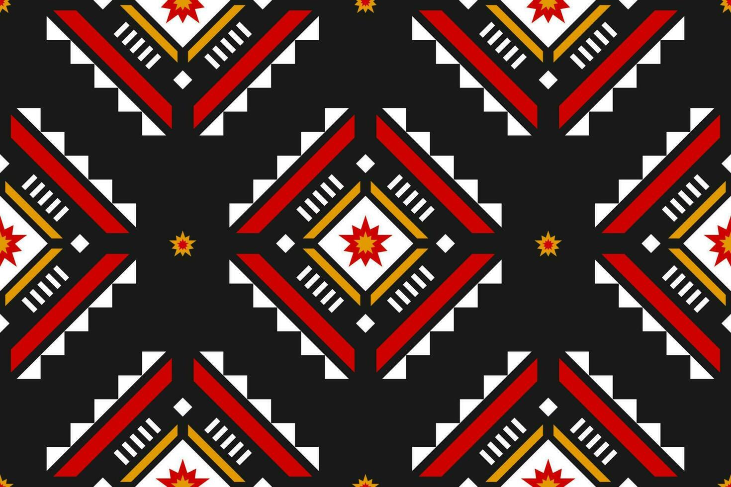 Geometric ethnic seamless pattern traditional. American, Mexican style. Aztec tribal ornament print. vector