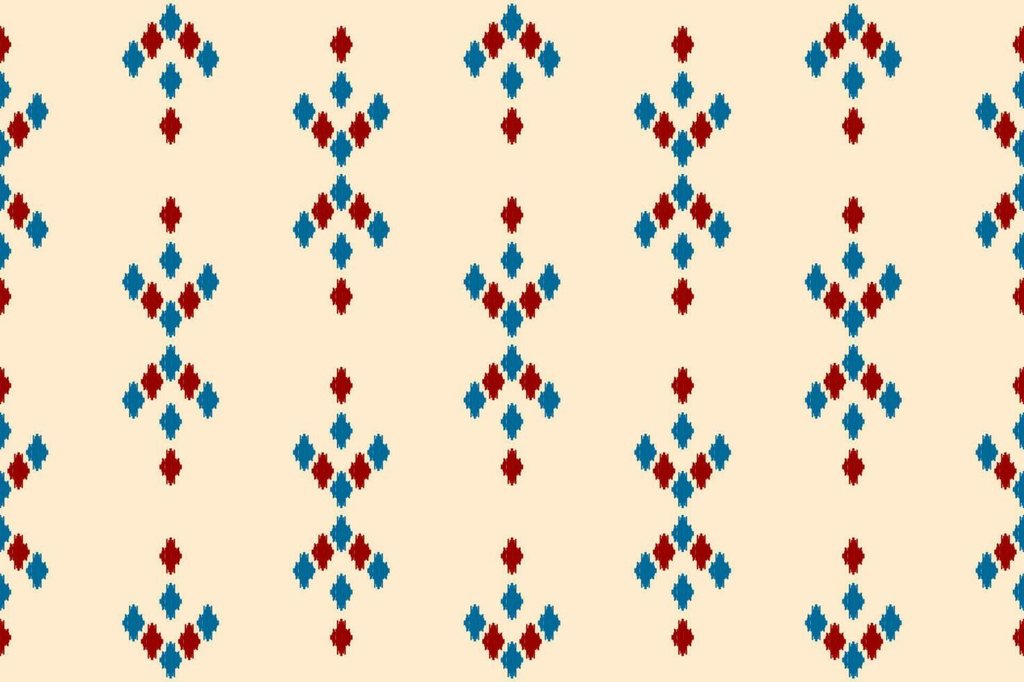 Motif beautiful ikat pattern art. Ethnic oriental seamless pattern traditional. Indian style. vector