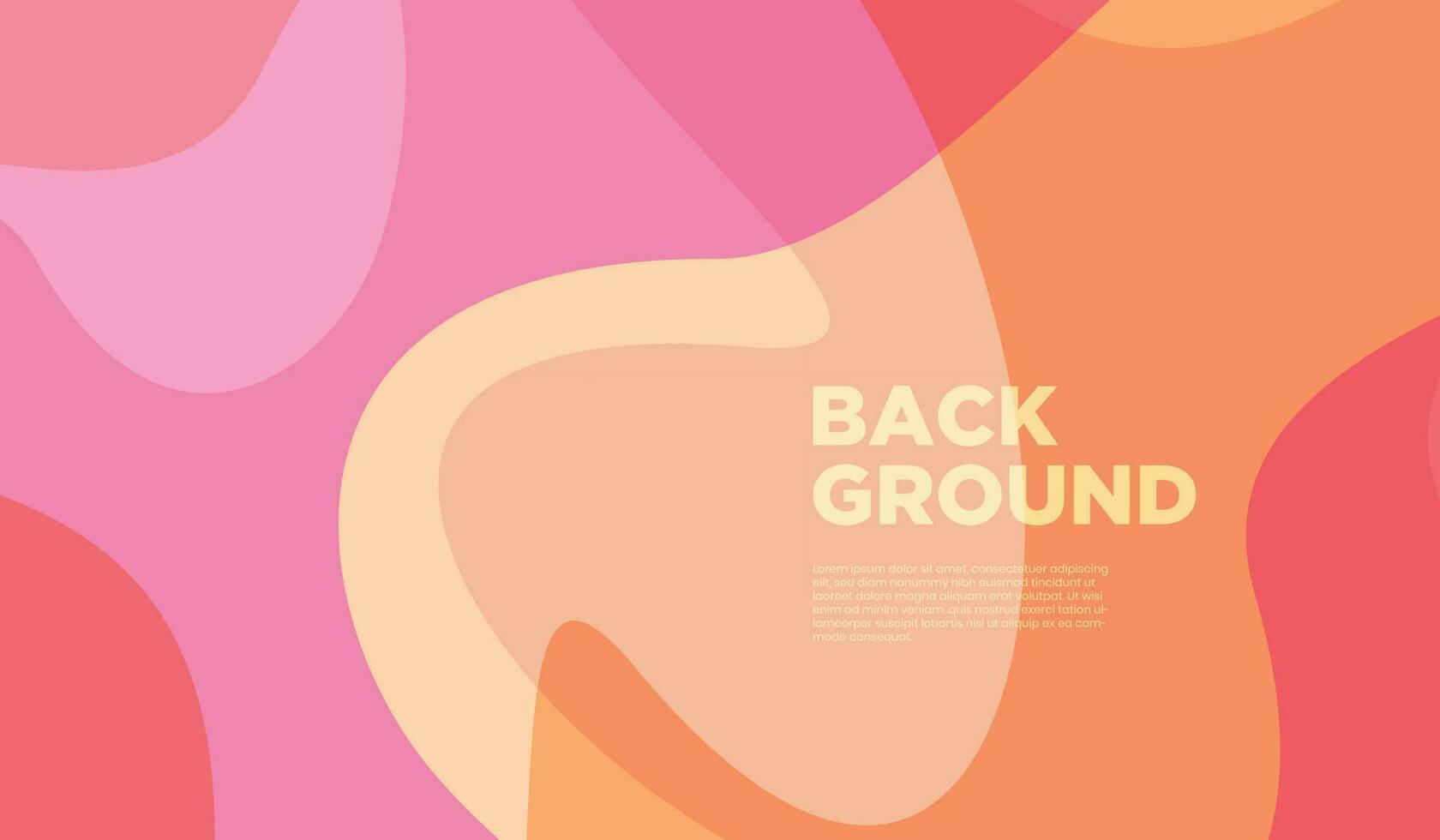 Colorful abstract background banner vector design.