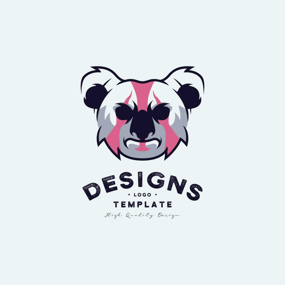 bear head vector logo inspiration