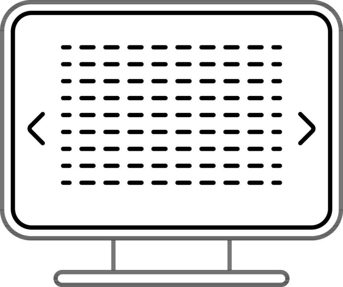 Web programming and coding symbol. vector