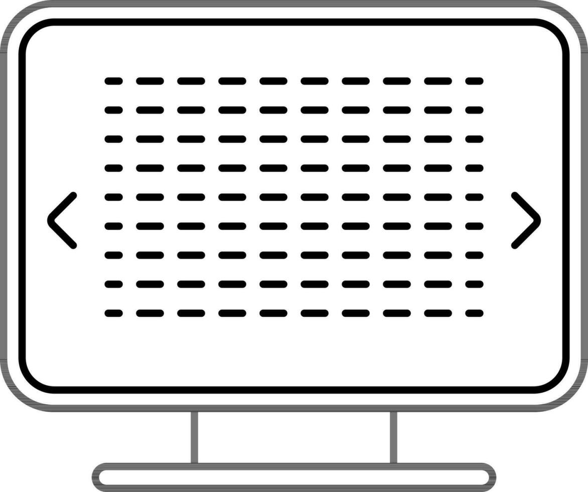 Web programming and coding symbol. vector