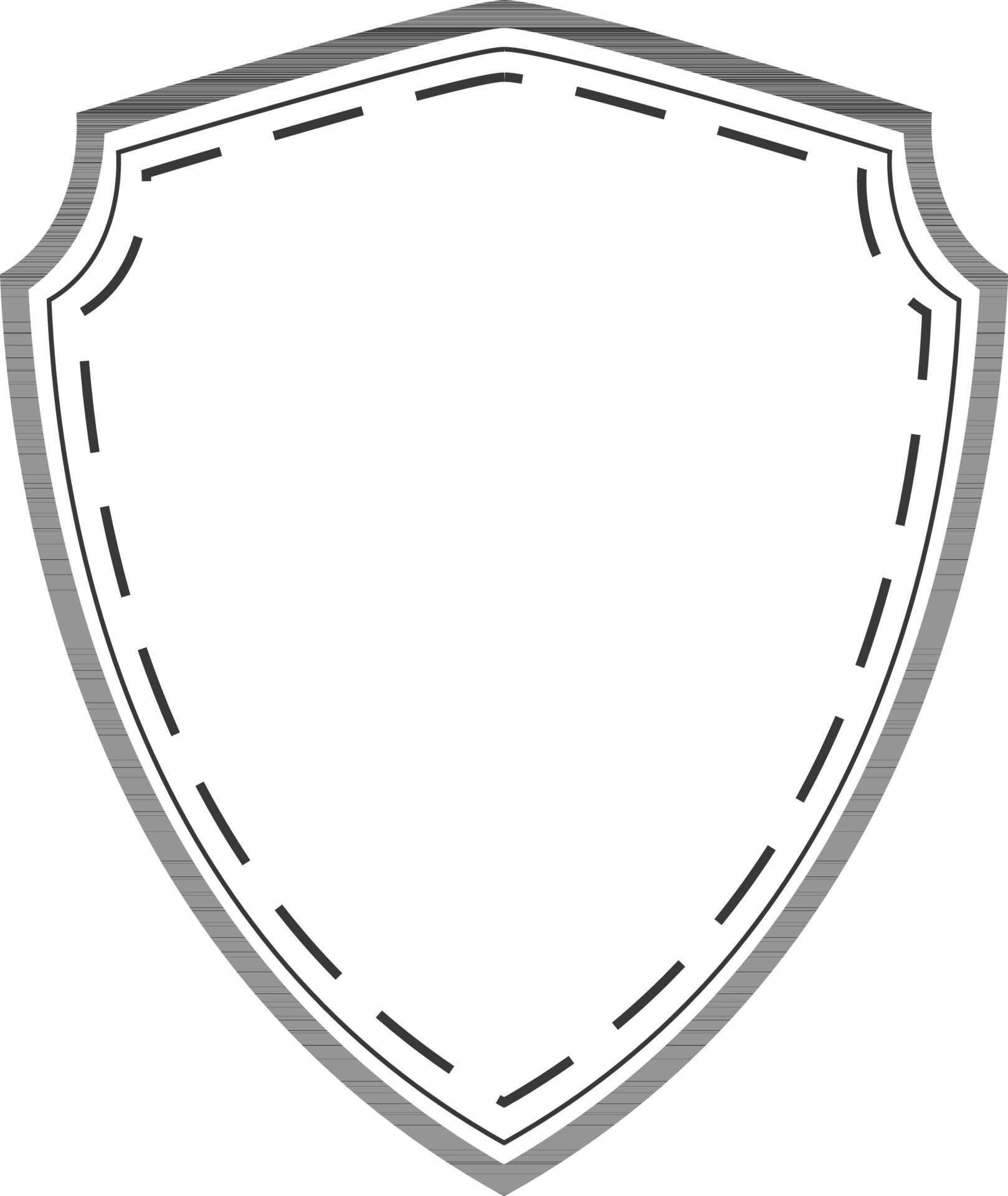 Illustration of a shield. 24385421 Vector Art at Vecteezy