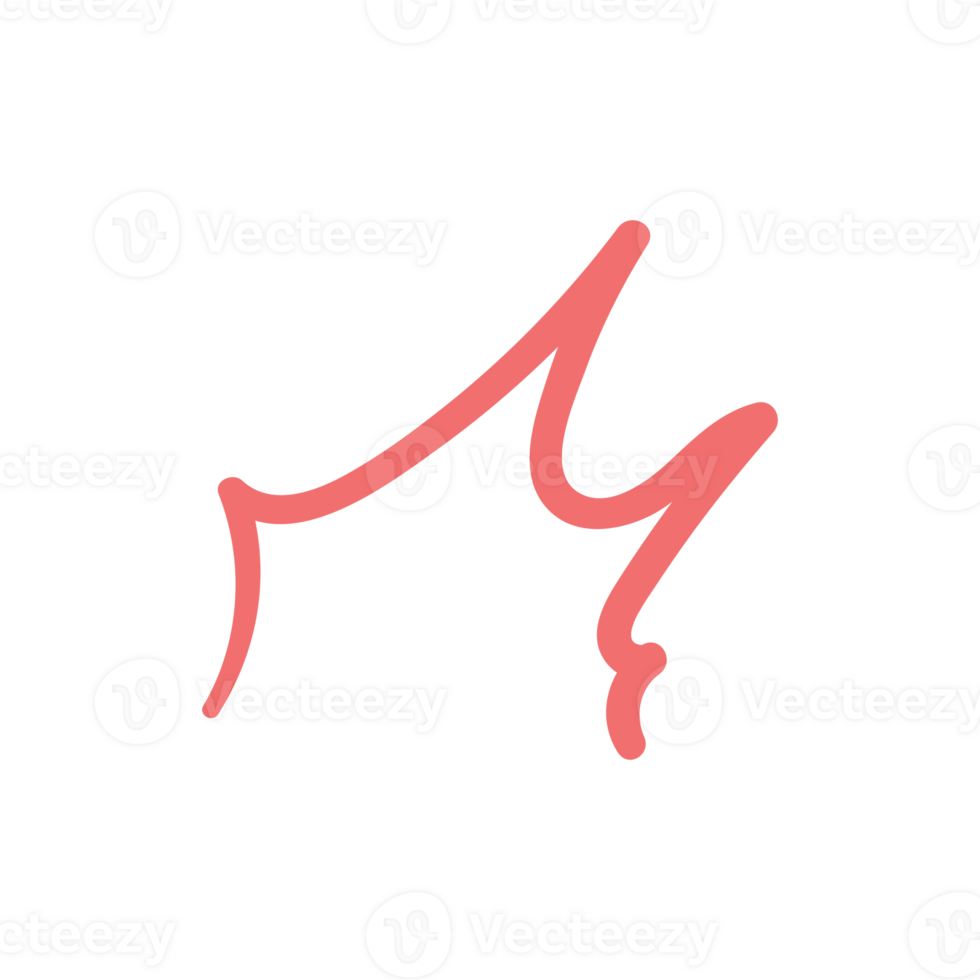 hand drawn doodle elements motion effect lines For a lovely party decoration for children. png