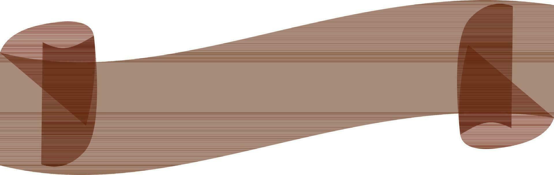 plano ilustración de un blanco cinta. vector
