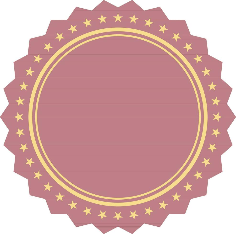 Flat illustration of a sticker,tag or label. vector