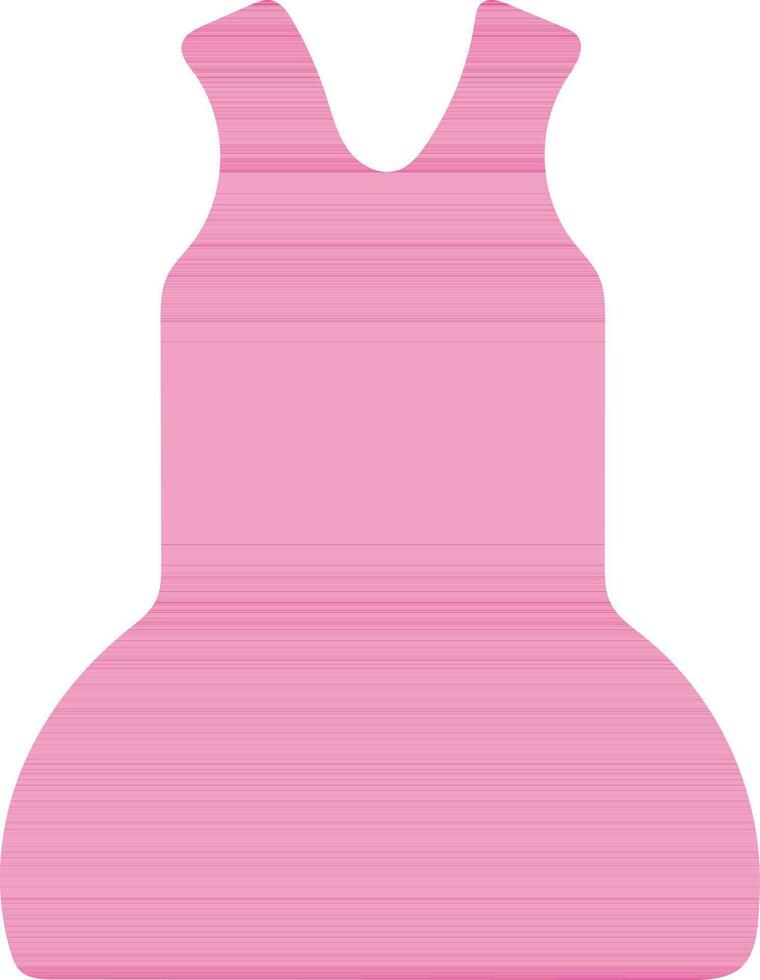 Illustration of a pink dress. 24386898 Vector Art at Vecteezy