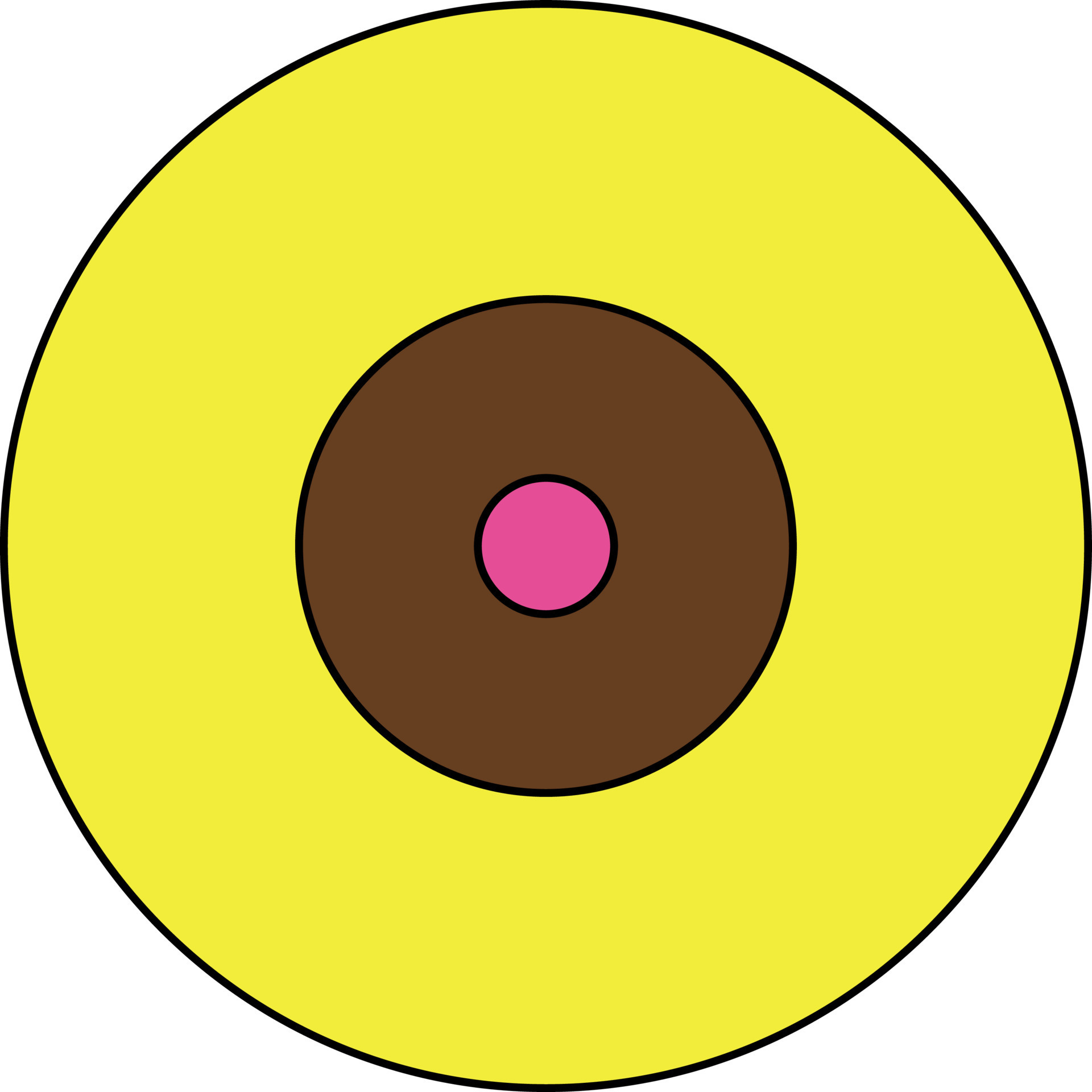 CD in yellow and brown color. 24386922 Vector Art at Vecteezy