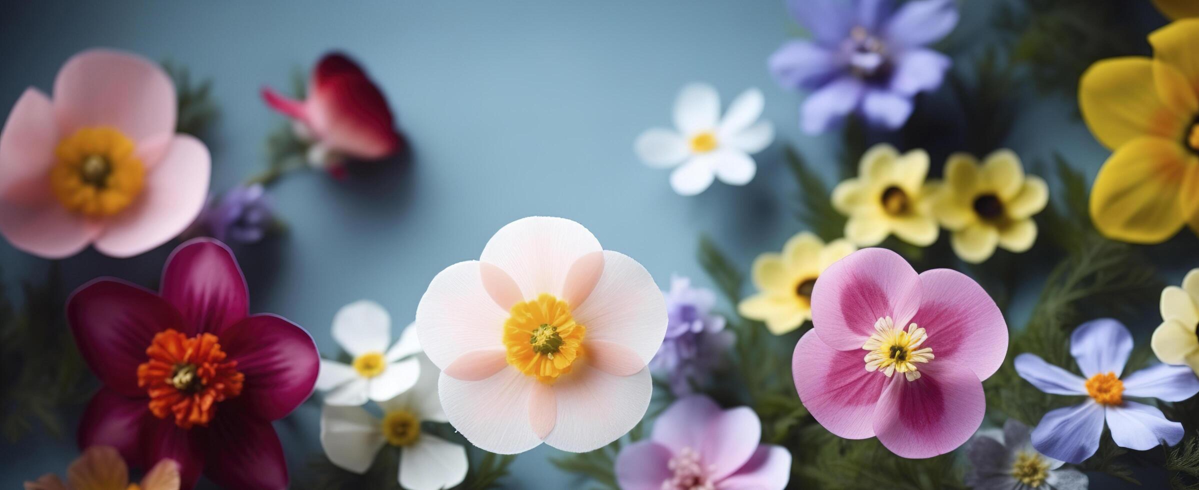 colorful spring flower , photo