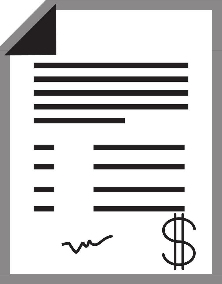 black and white price list in flat style. 24388863 Vector Art at Vecteezy