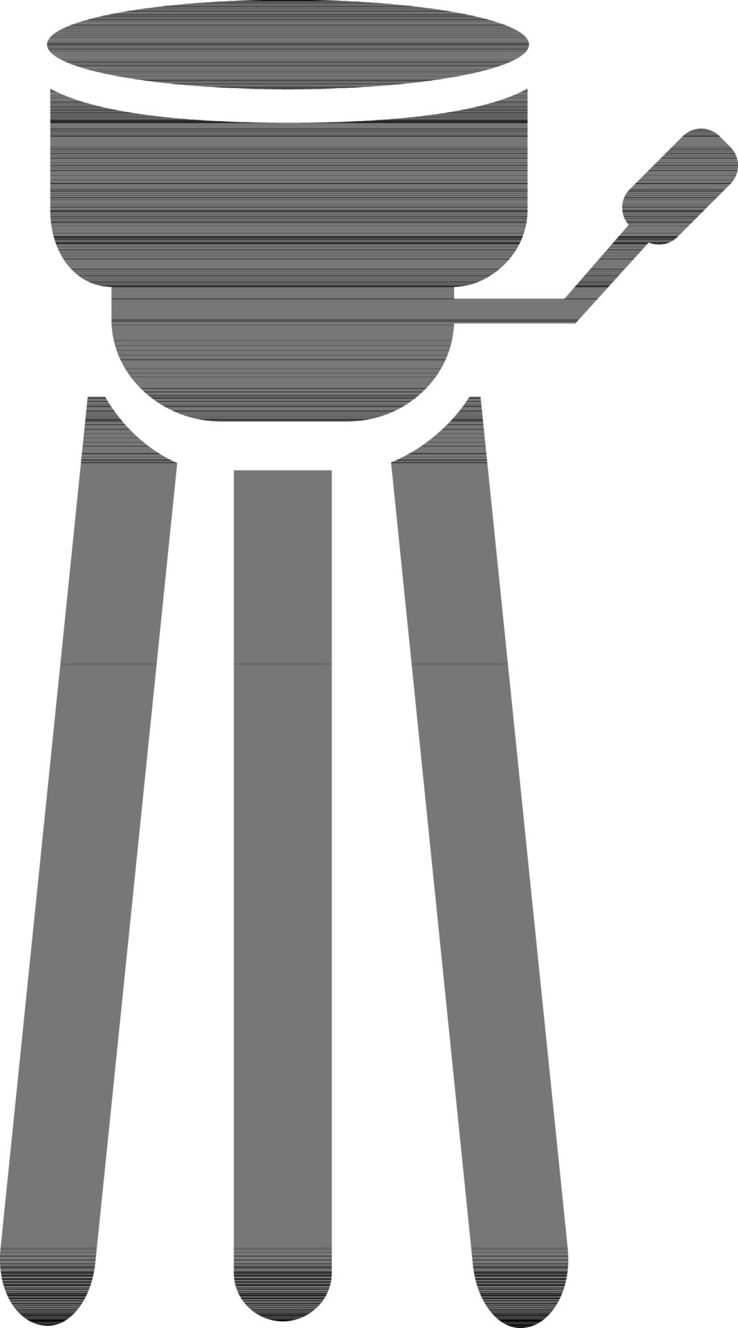 Tripod white background. 24389247 Vector Art at Vecteezy
