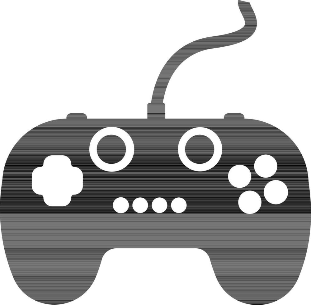 Game controller in flat style. vector