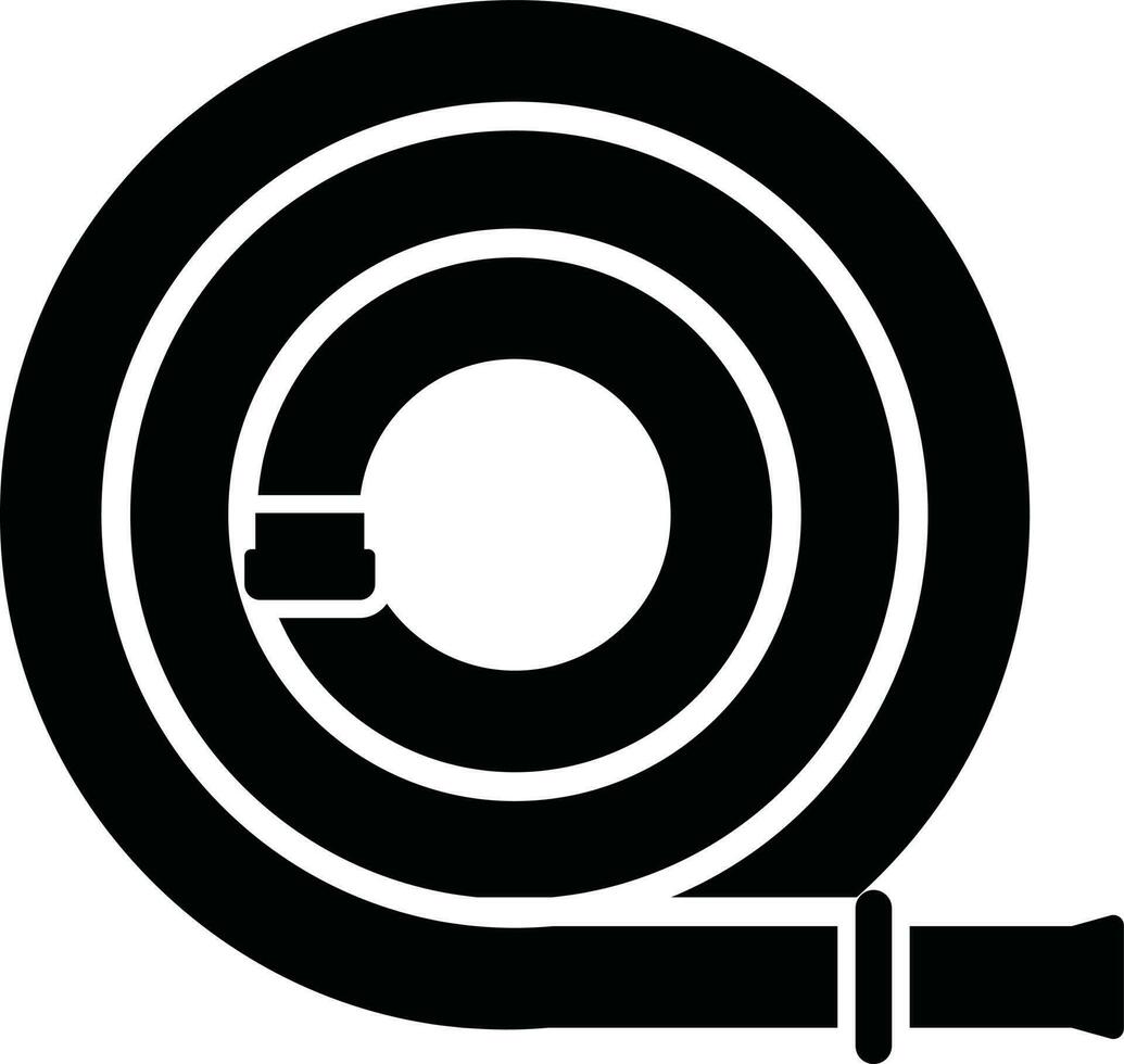 black and white style of pipe icon in abstract style. vector