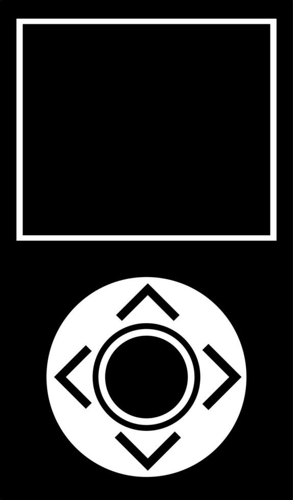 antiguo artilugio juego en negro y blanco color. vector