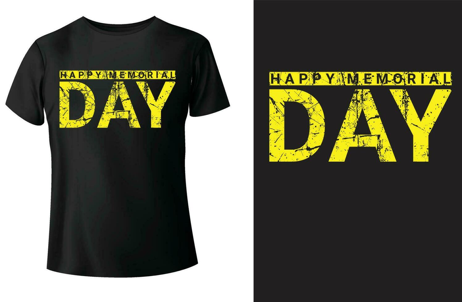 Happy memorial day  typography t-shirt design and vector