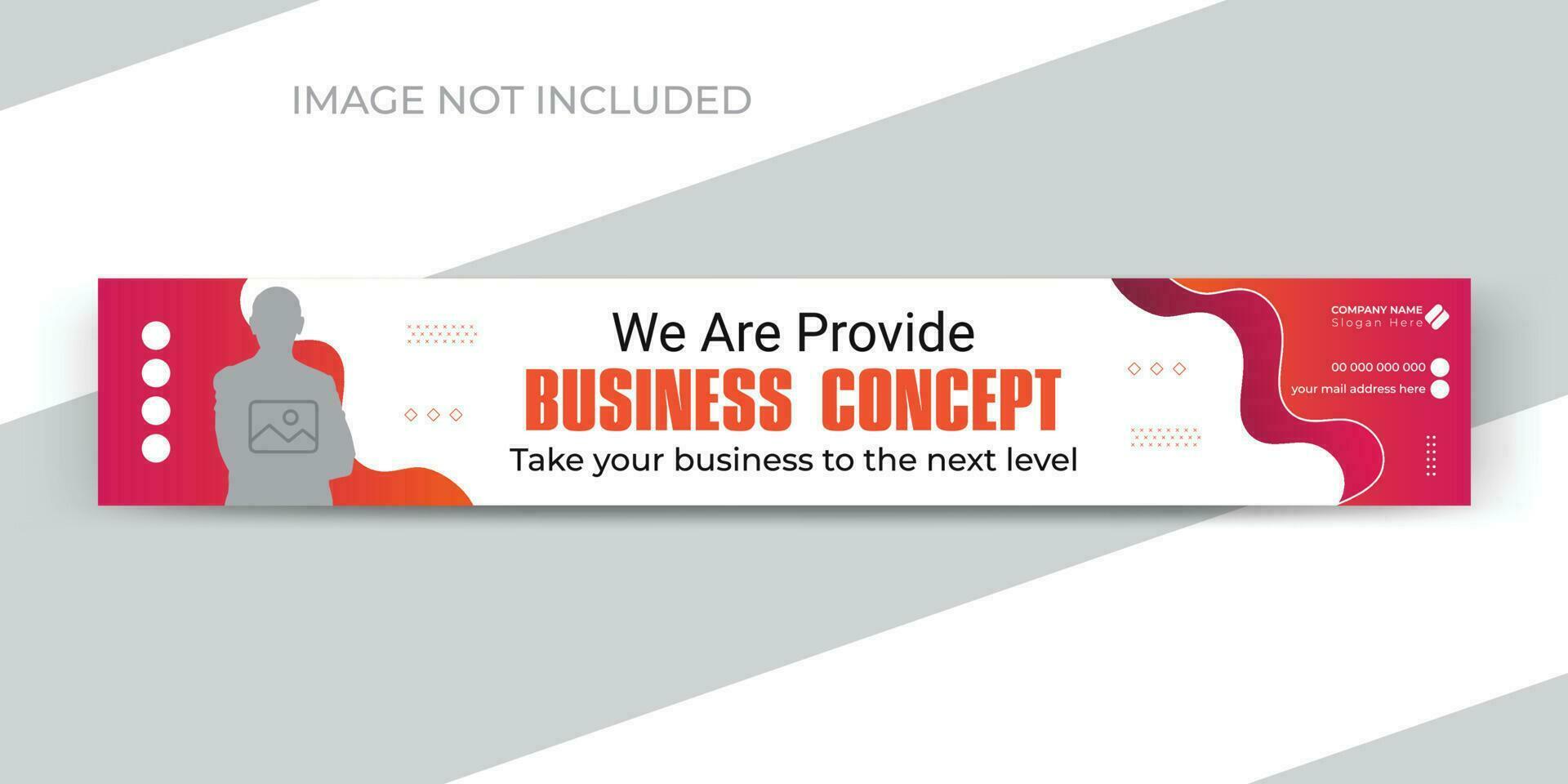 Modern and corporate business company timeline cover channel web banner design template vector