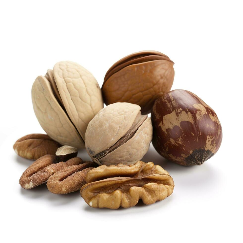 walnut healthy solid delicious edible, generate ai photo