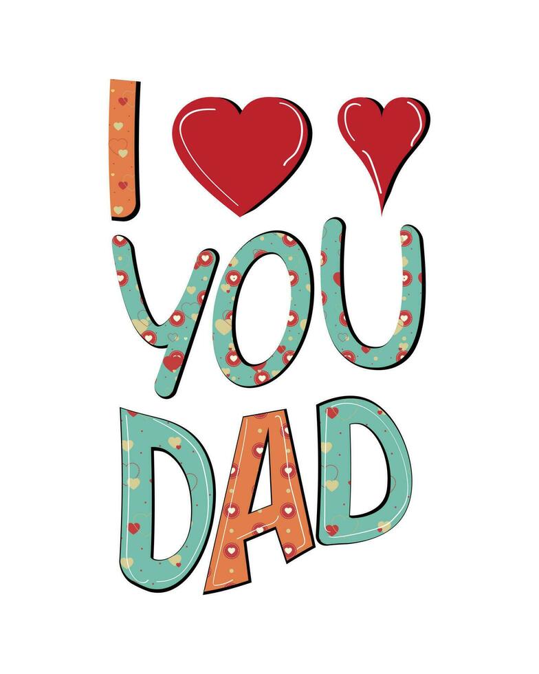 Father's day t-shirt sublimation design vector