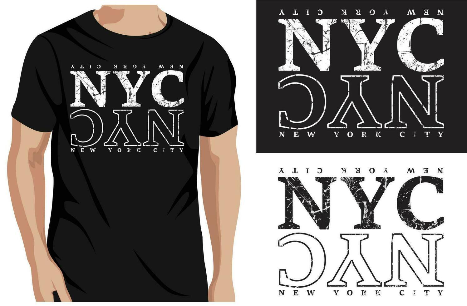 nuevo York ciudad elegante camiseta diseño. y vector imprimir, tipografía, póster