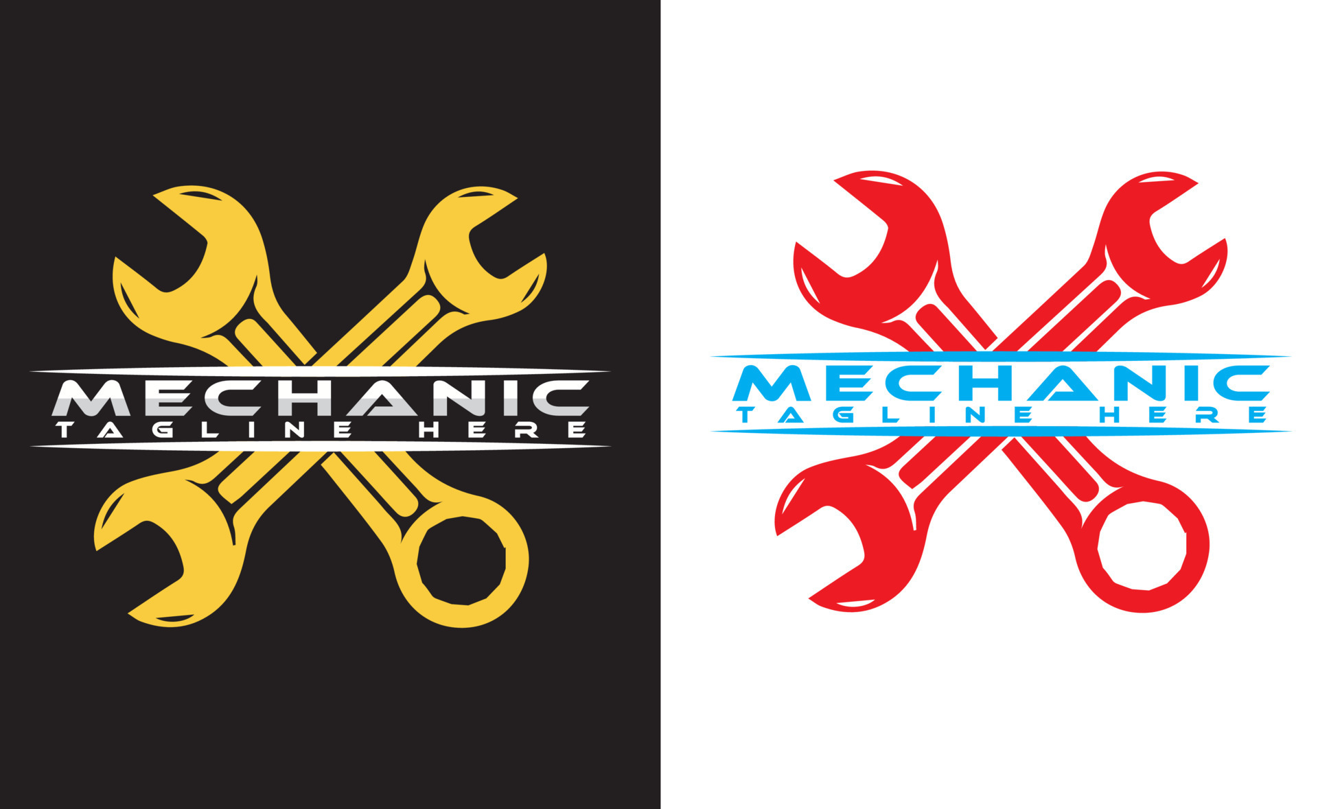 Mechanic Logo Design, Mechanic shop logo and vector template 24391608 Mechanic Logo Design, Mechanic shop logo and vector template 24391608