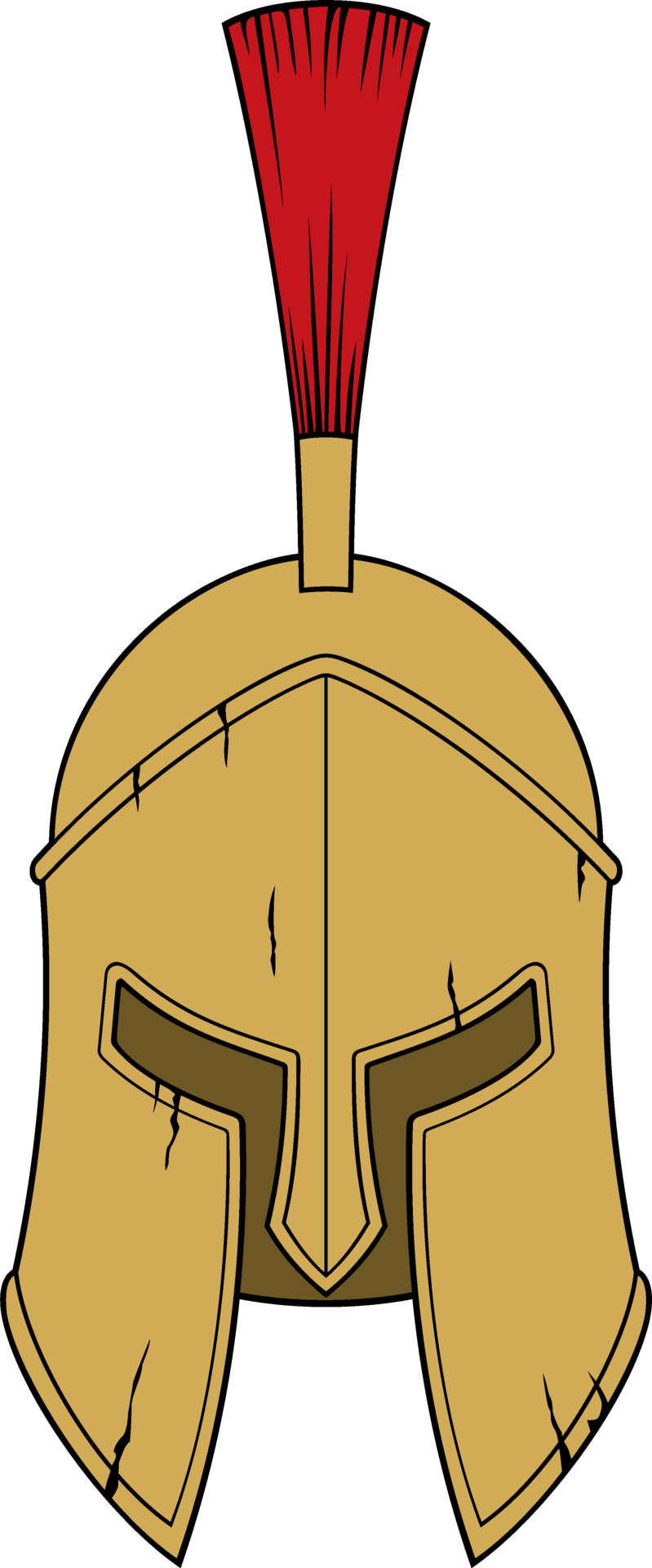 PNG Illustration of an Ancient Greek Warrior Helmet 24391716 PNG