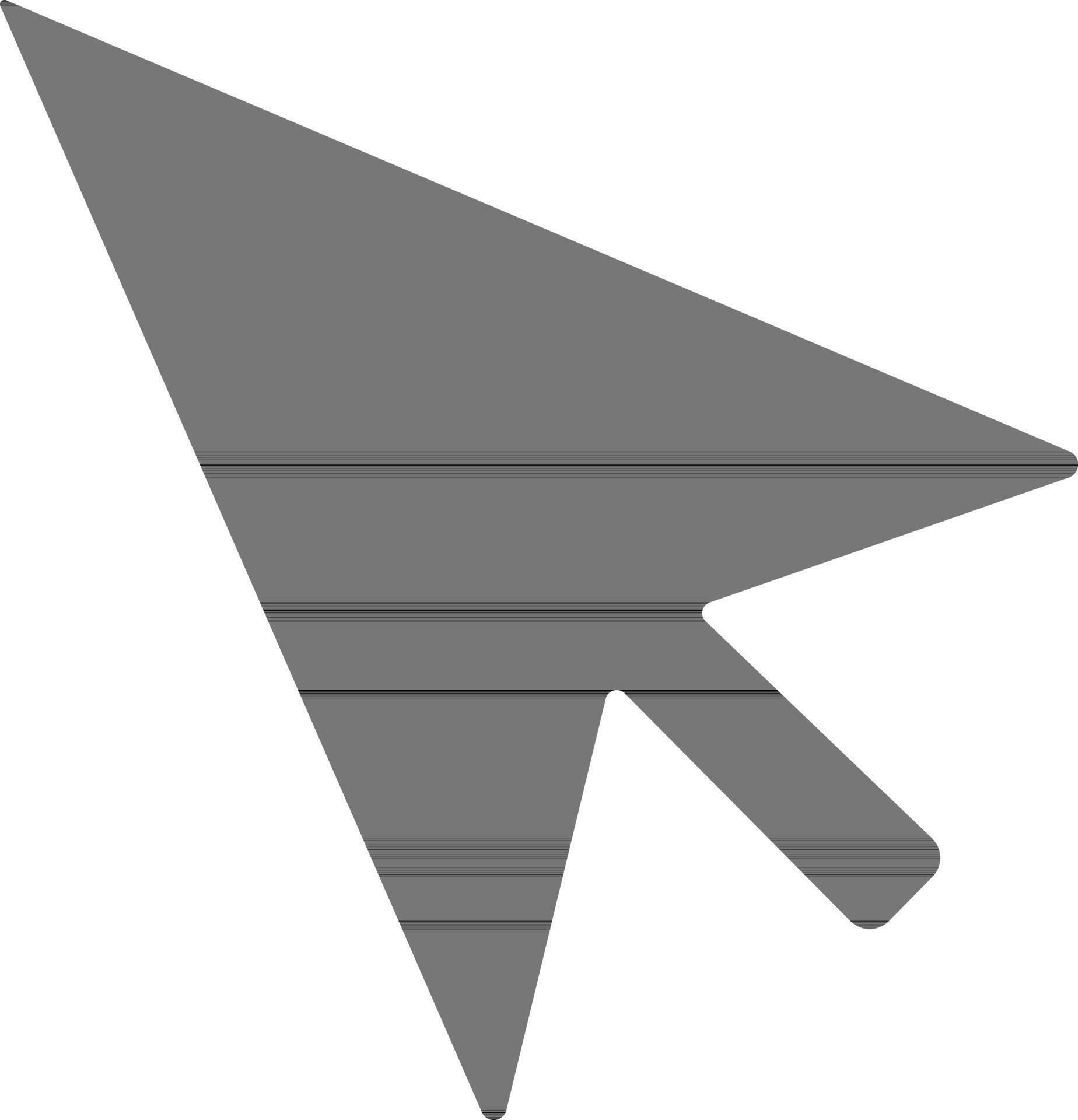 Black cursor on white background. 24392221 Vector Art at Vecteezy