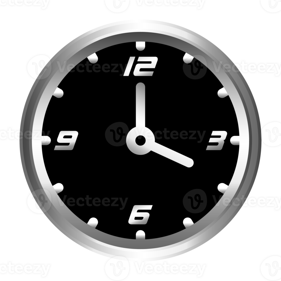 klassisch Mauer Uhr Symbol, Uhr Gesicht Symbol, Symbol zum Mannschaft arbeiten, Zeit Management, Termin, transparent Hintergrund png