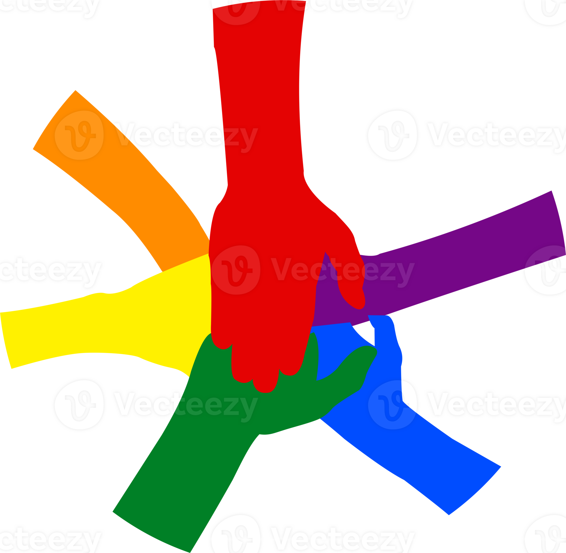 LGBTQ rainbow hand icon PNG 24393082 PNG