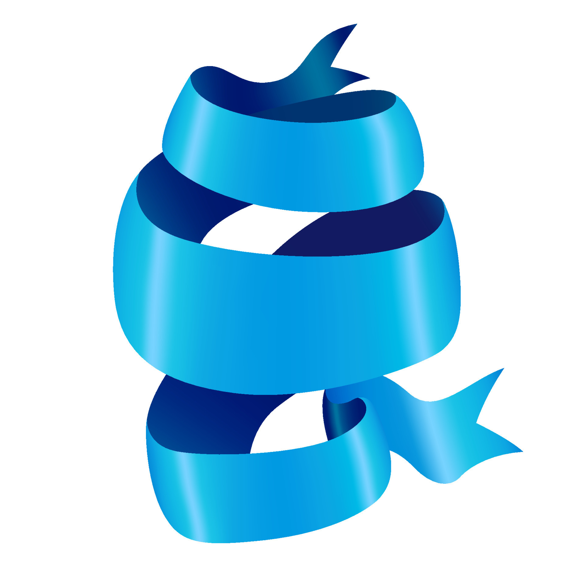 Blue Banner Ribbon, Vector Illustration 24393207 Vector Art at Vecteezy