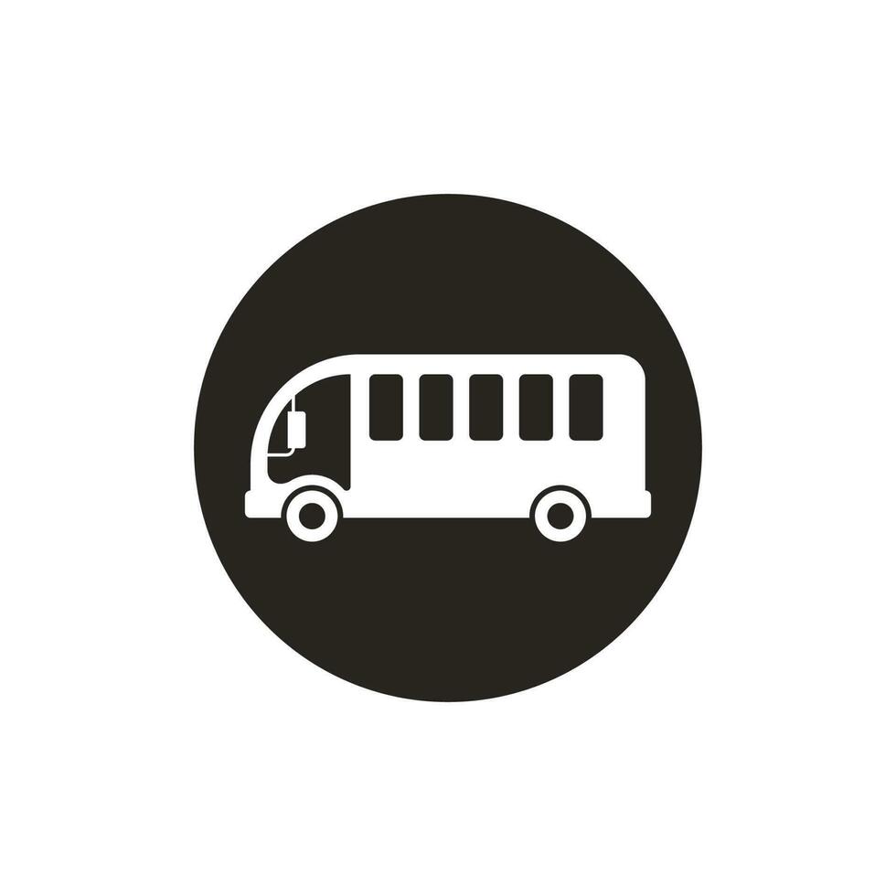 Bus icon vector