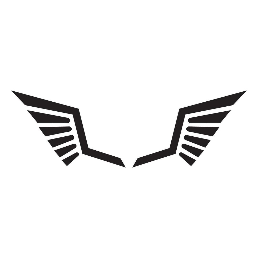 wing icon vector