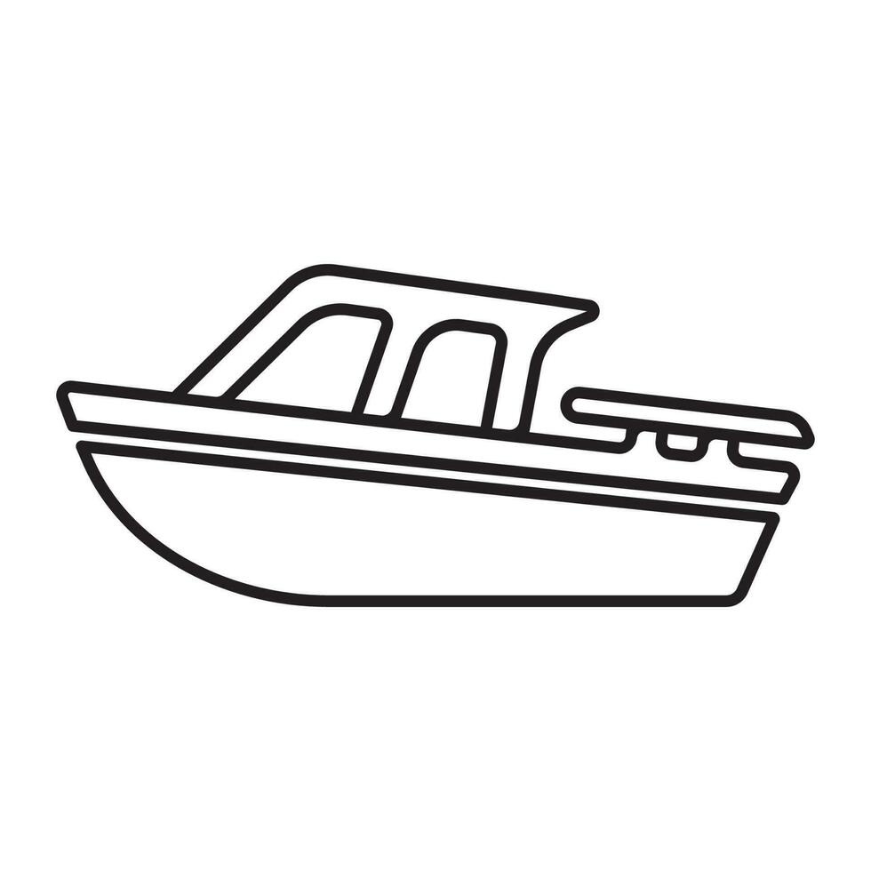 vector icono de barco