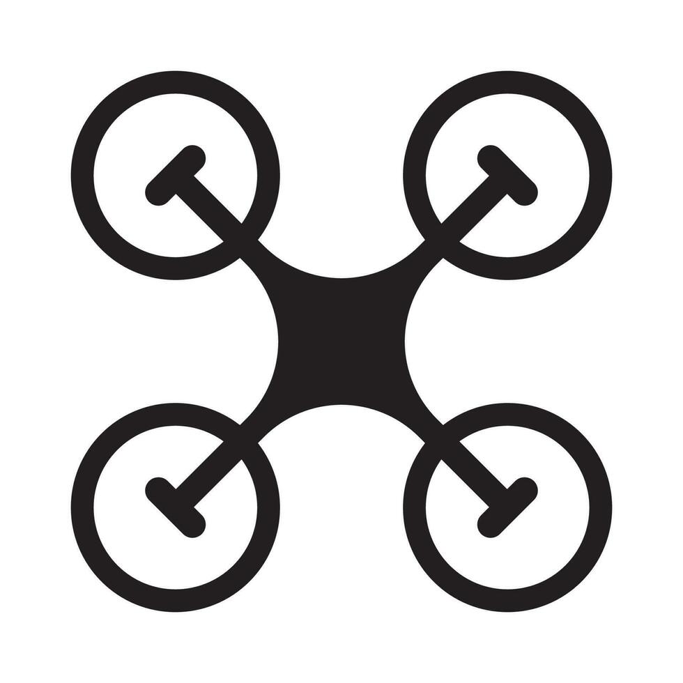 drones icono vector