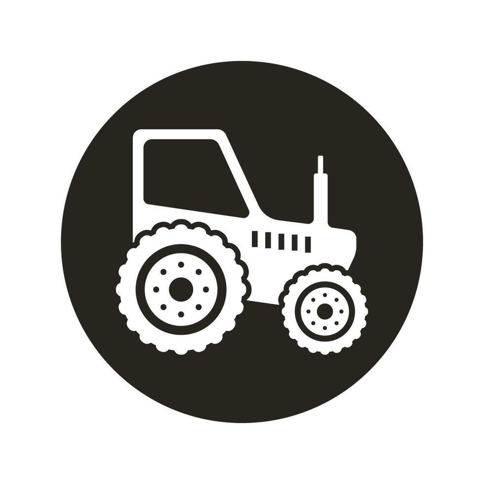 vector de icono de tractor
