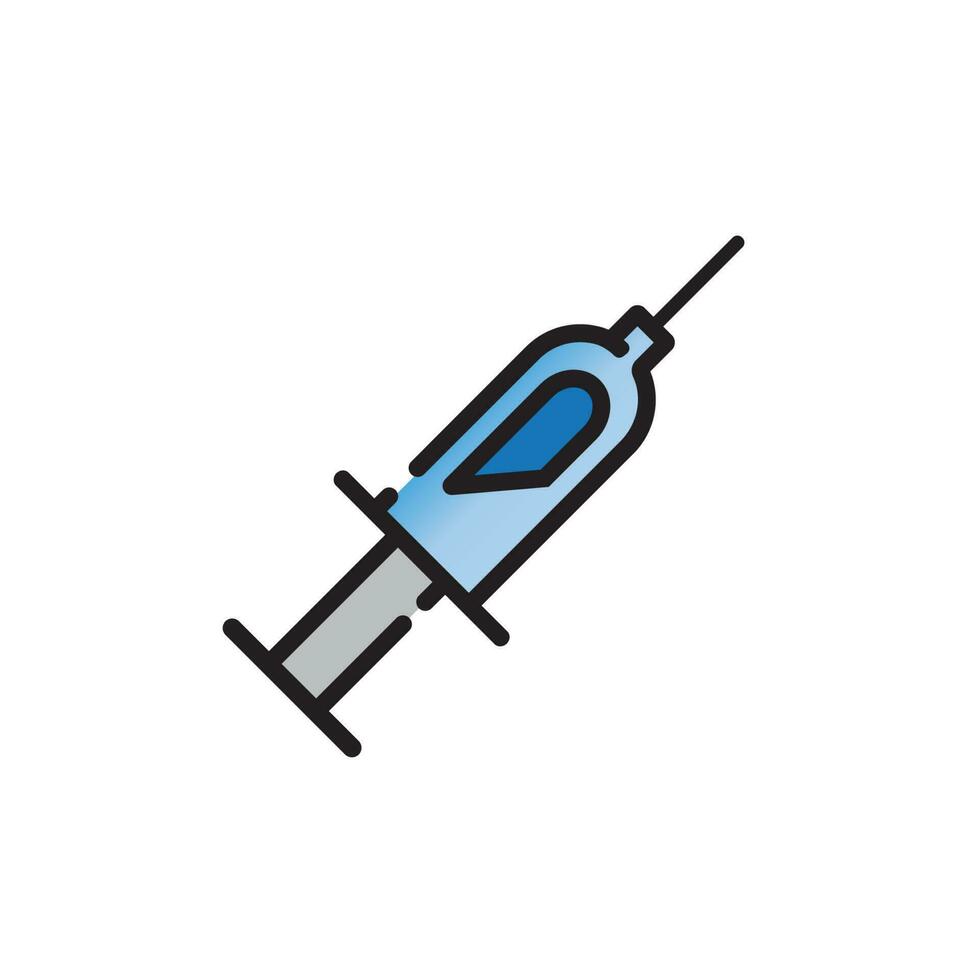 syringe vector icon