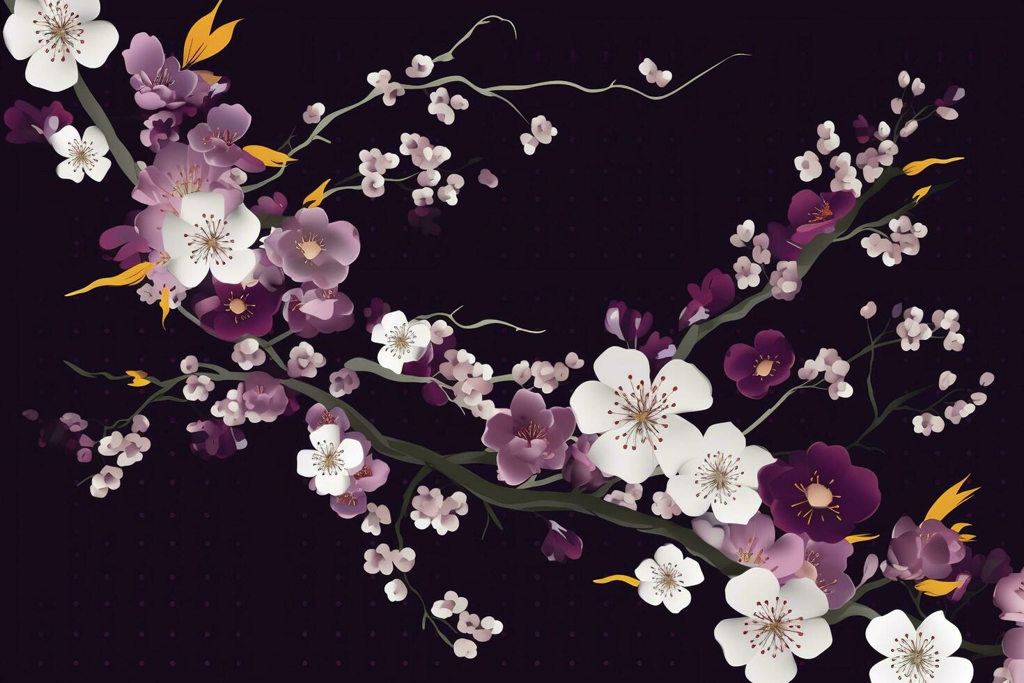 Flowers composition. Wreath made of pink flowers on pink background. Flat lay, top view, copy space, generate ai photo
