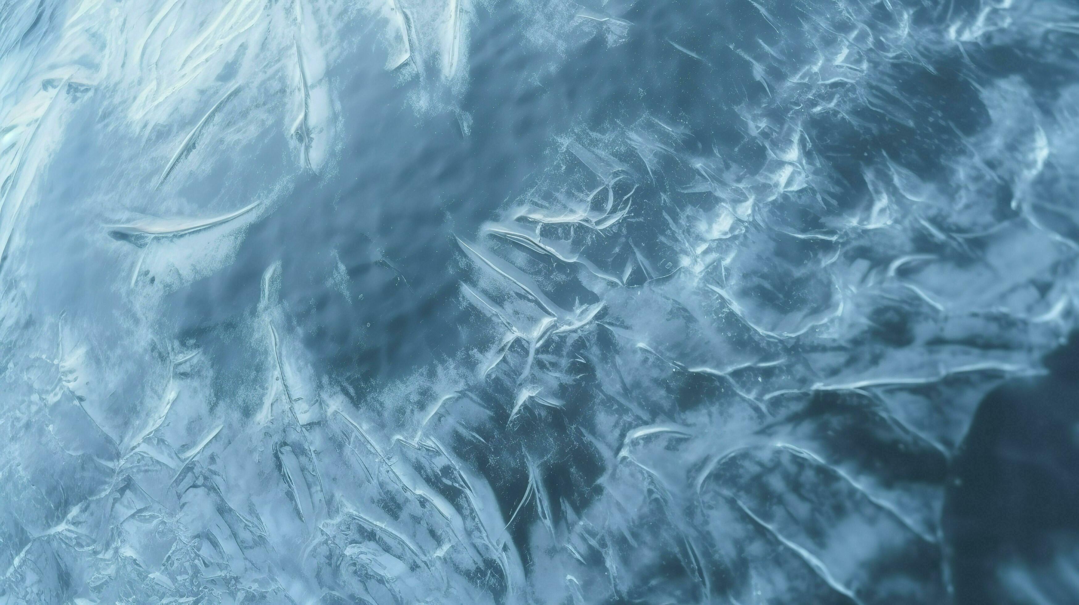 4K) Illustration of a glacier landscape wallpaper/background AI Stock  Illustration | Adobe Stock