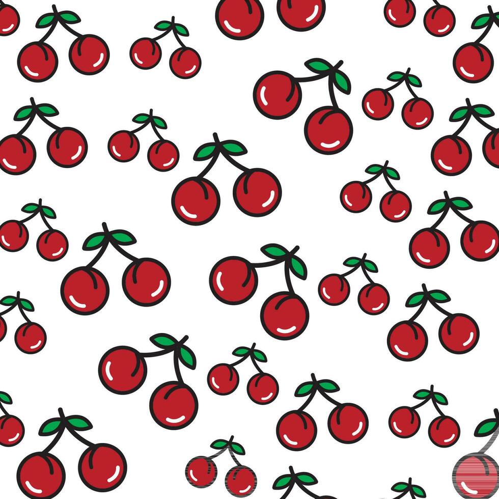 cherry icon vector