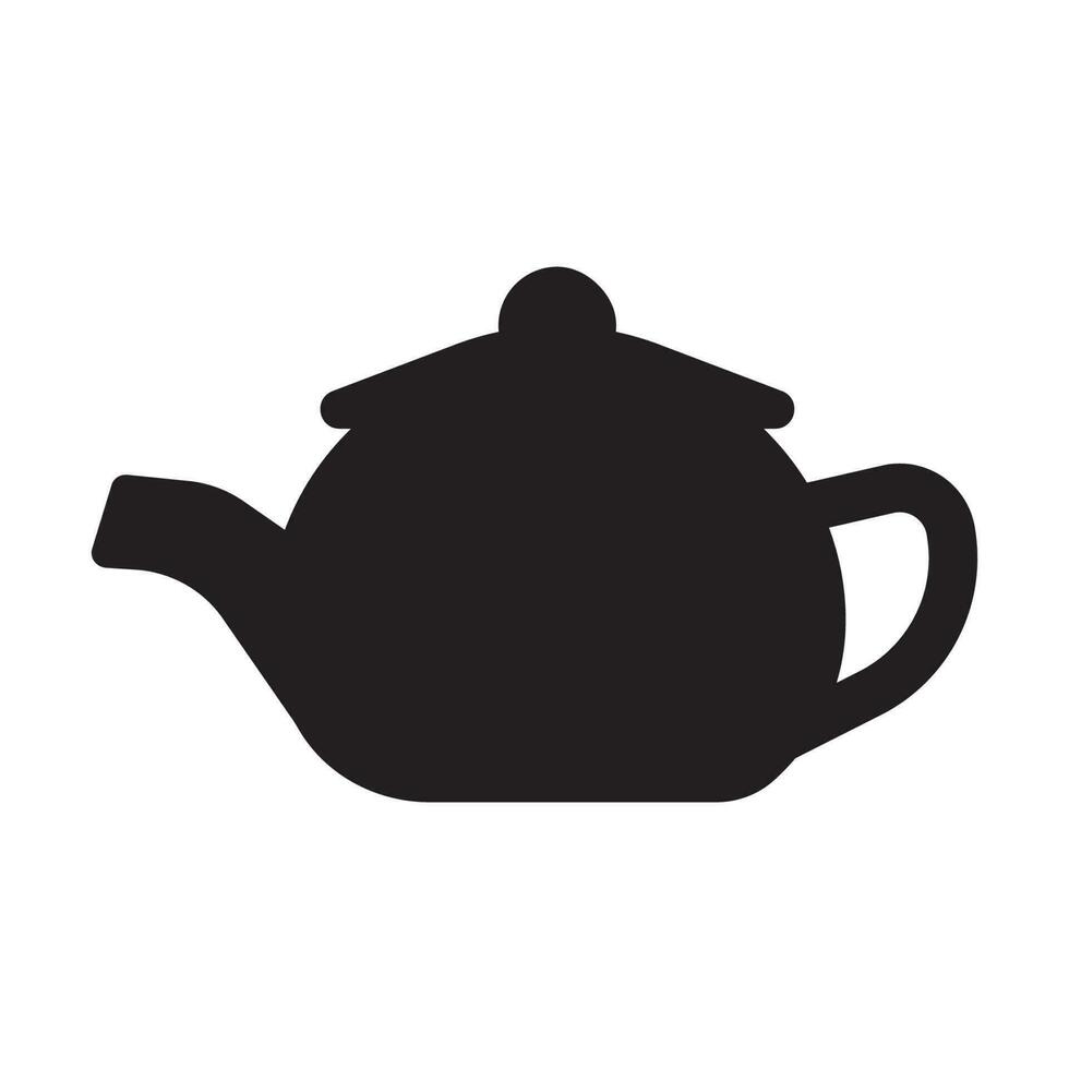 teapot icon vector