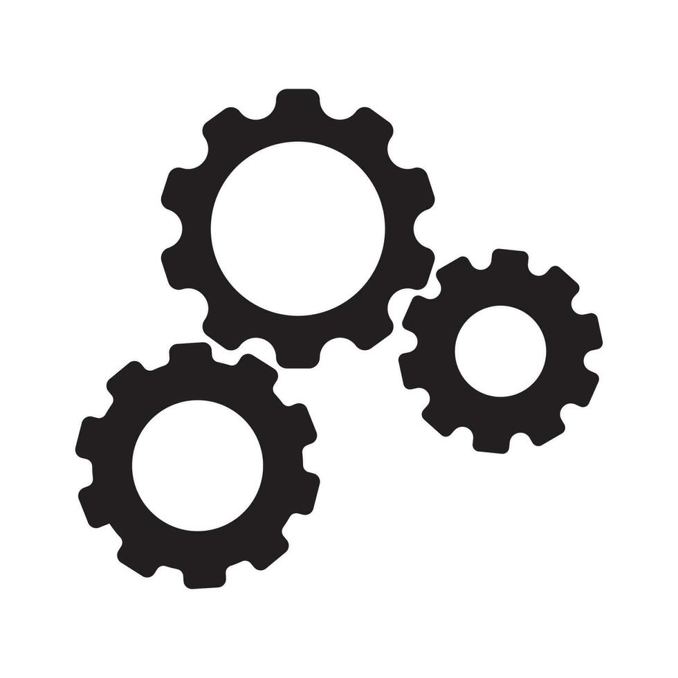 gear icon vector