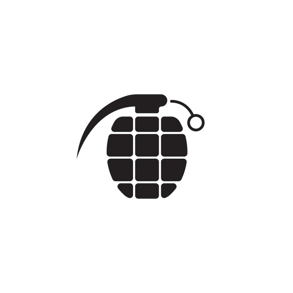 grenade icon vector