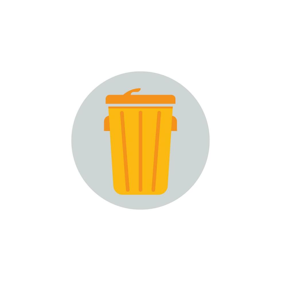 trash can vector icon